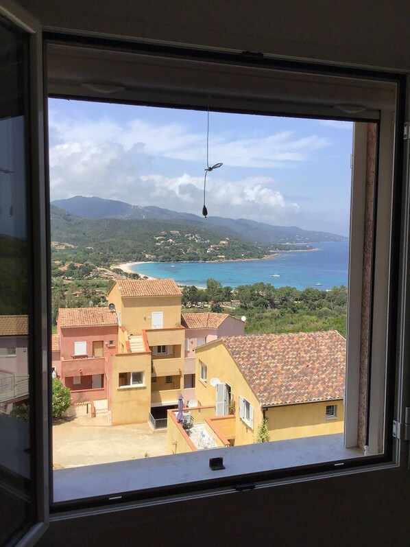 Guests can enjoy breathtaking views of the coastline from the comfort of their room.