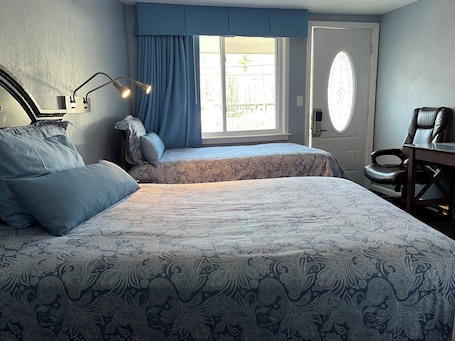 Free WiFi, bed sheets