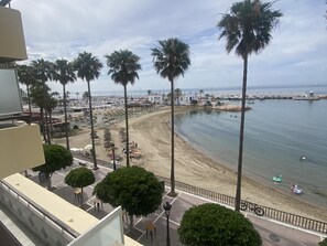 On the beach