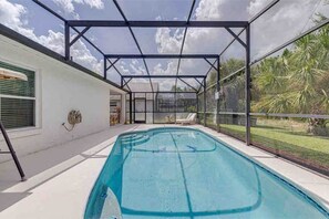 Außenpool, beheizter Pool