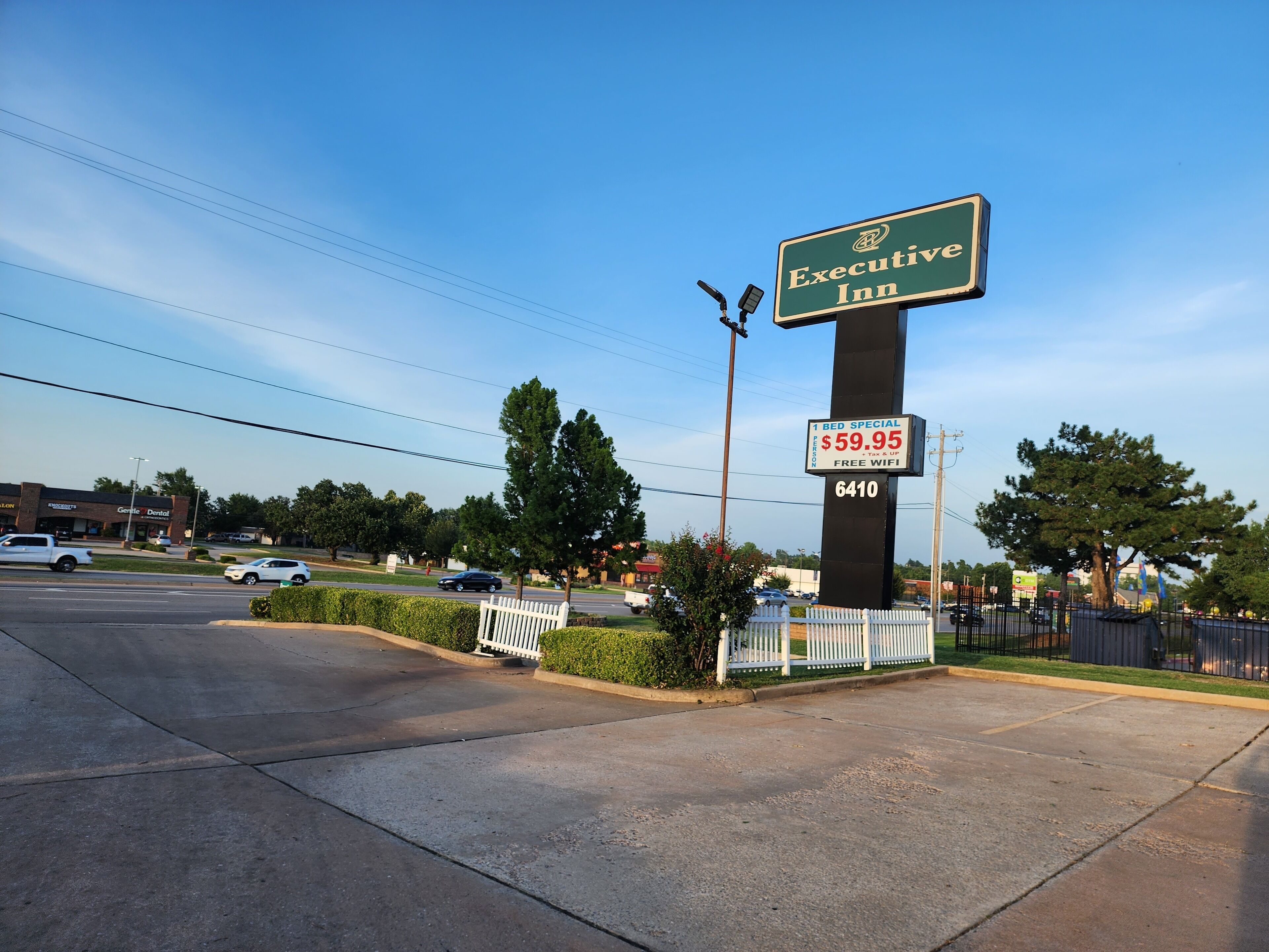 Fassade der Unterkunft