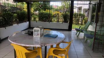 Outdoor dining