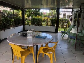 Outdoor dining