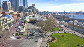 Vue depuis l’hébergement 