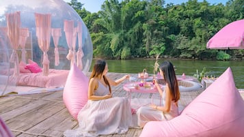 A szálláshely homlokzata