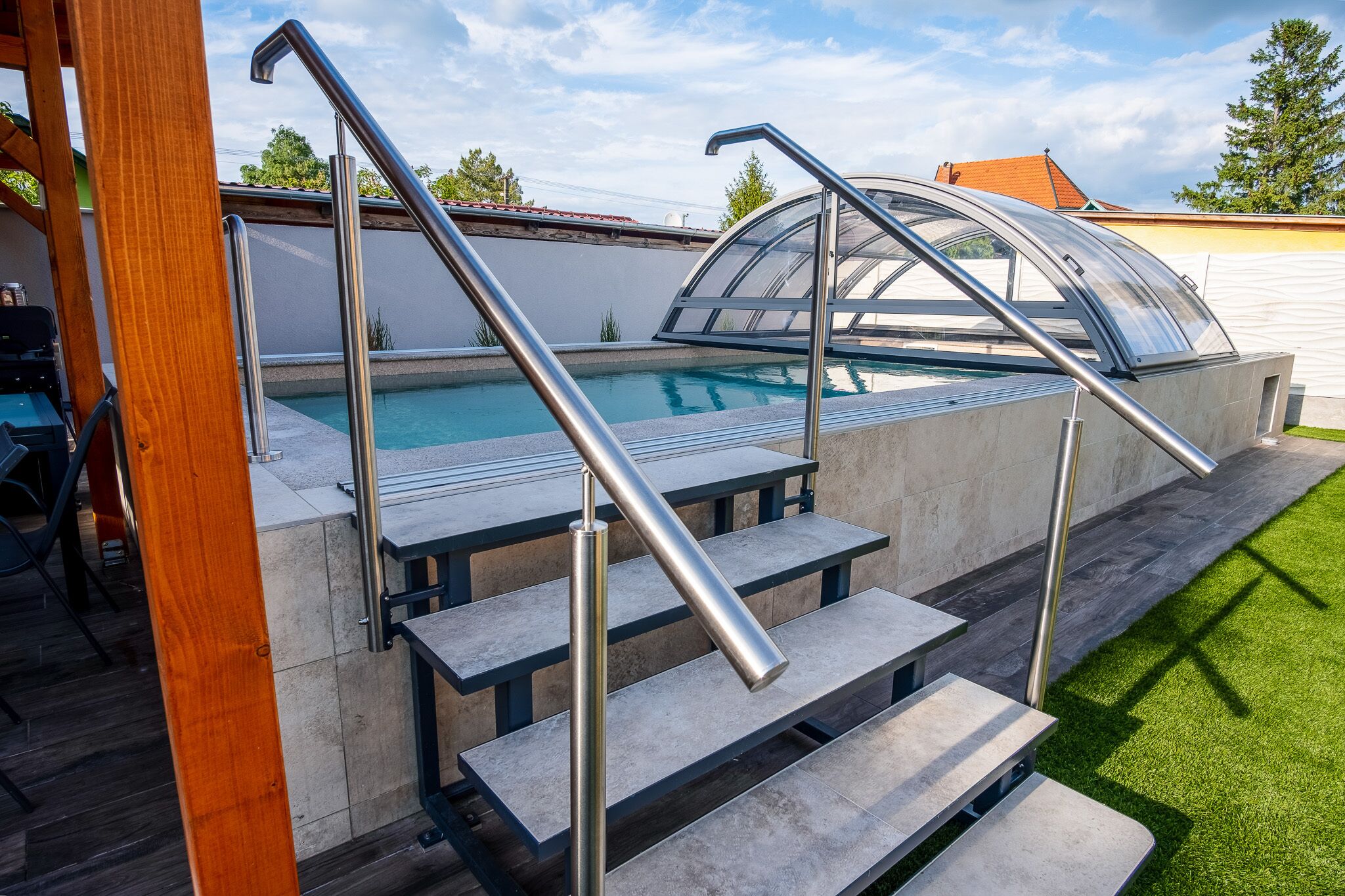 Außenpool, beheizter Pool