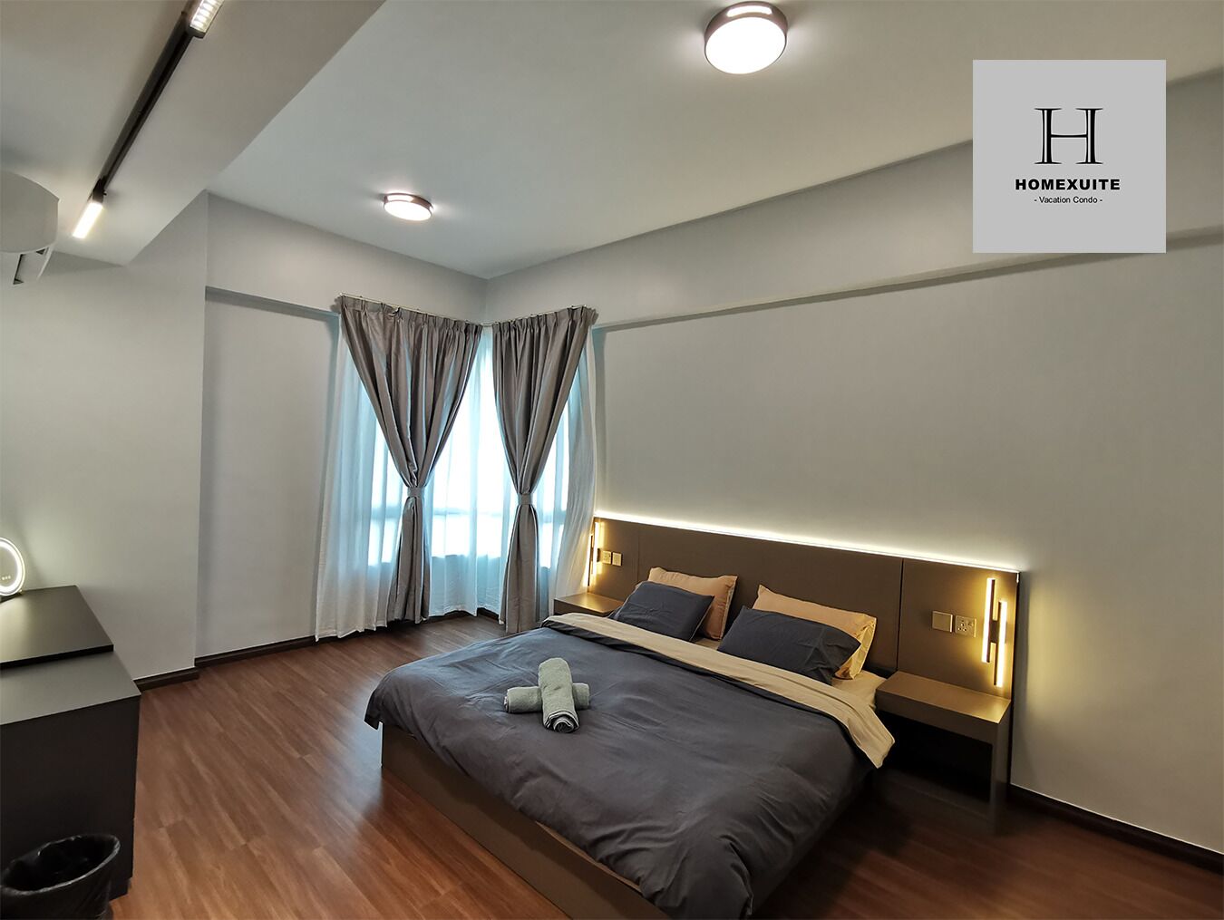 3 多间卧室、办公桌、熨斗/熨衣板、WiFi