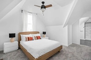 6 bedrooms, laptop workspace, free WiFi, bed sheets