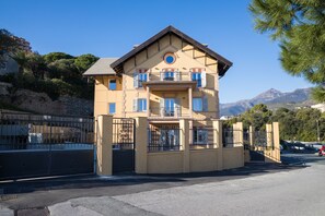 Fassade der Unterkunft