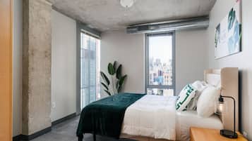 2 bedrooms, desk, iron/ironing board, free WiFi