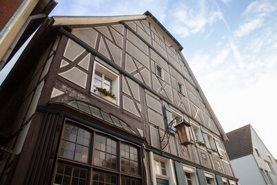 Historic half-timbered house in Westphalia