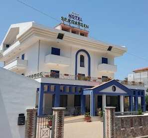 Façade de l’hébergement