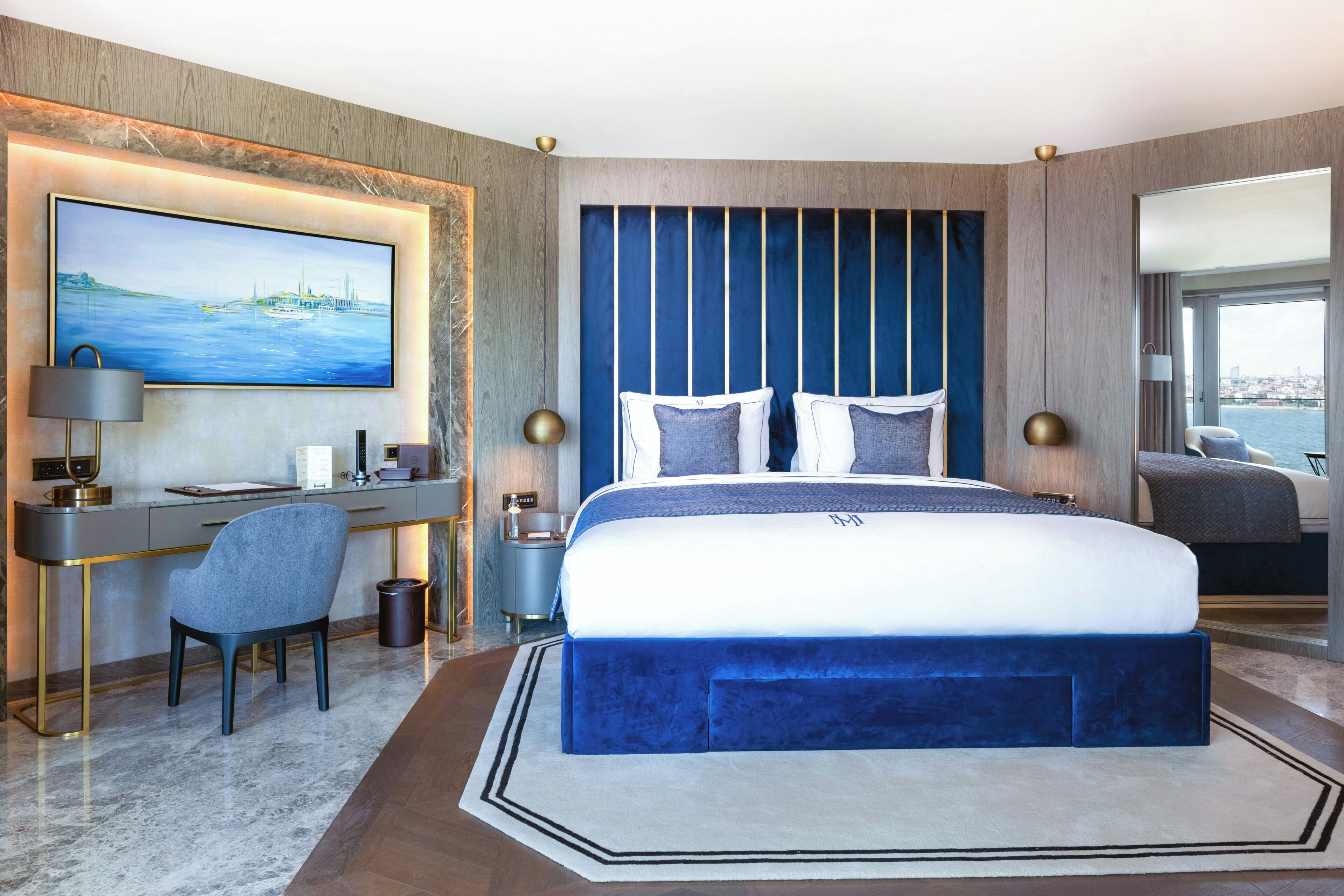 Suite, 1 King Bed with Sofa bed, Sea View (Queen)