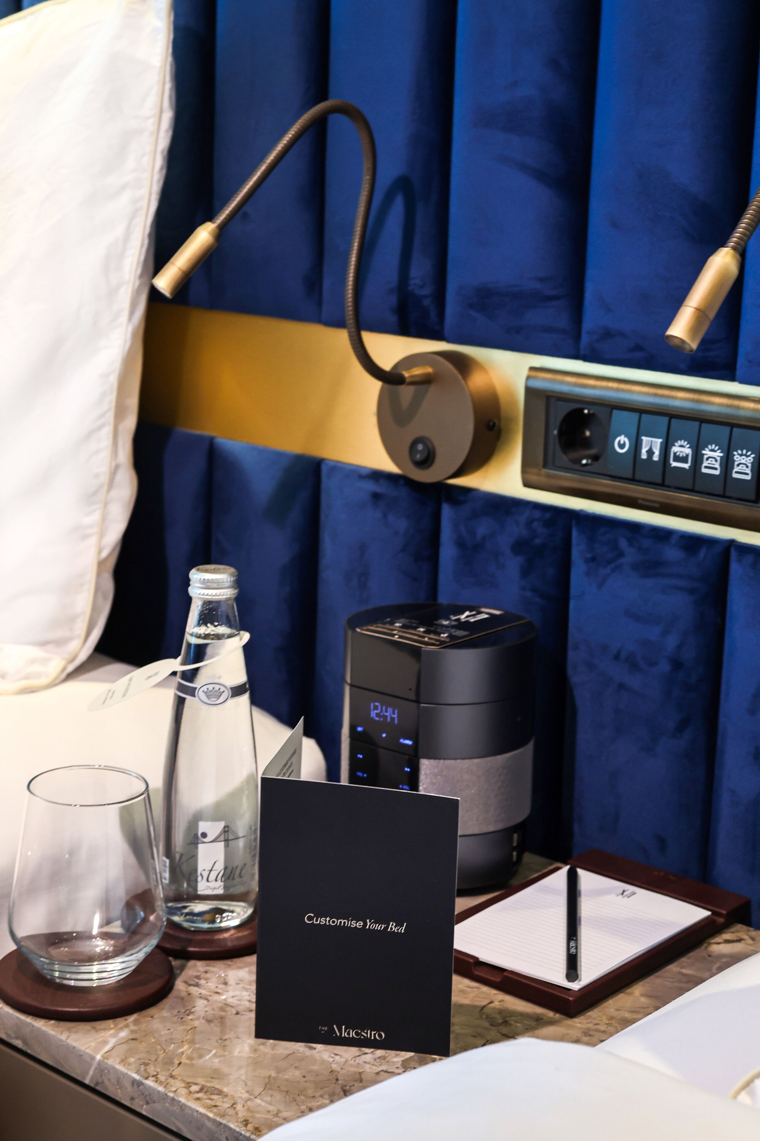 Premium bedding, down duvets, minibar, in-room safe