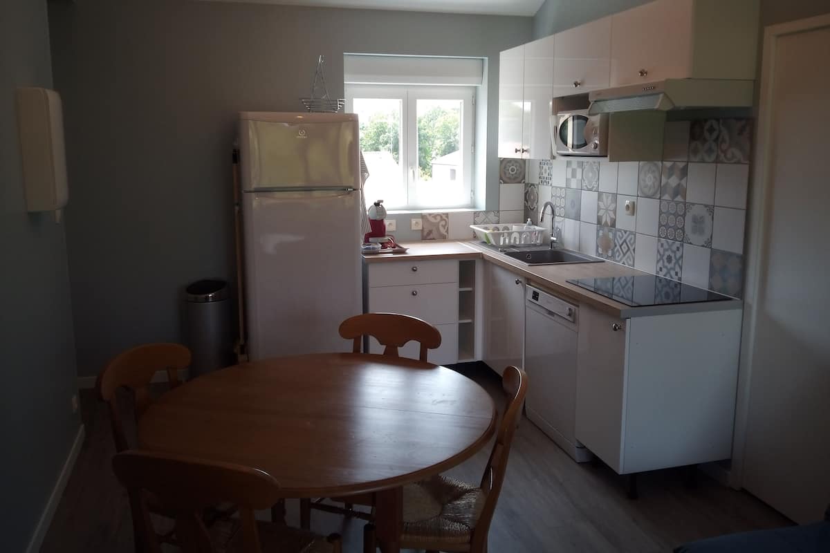 Basic Apartment, 1 Queen Bed with Sofa bed | Private kitchen | Microwave, espresso maker, coffee/tea maker, electric kettle