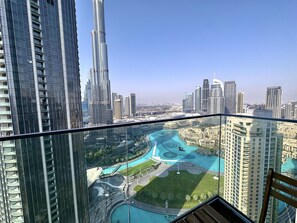 View from property - Lux BnB Opera Grand Burj Khalifa & Fountain View (Dubai)