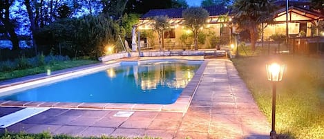 Außenpool, beheizter Pool