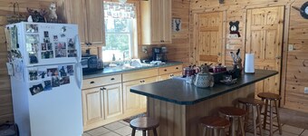 Cabin on 130 acres near Park Rapids , ATV trails, Lakes, Country Bar & Grill .