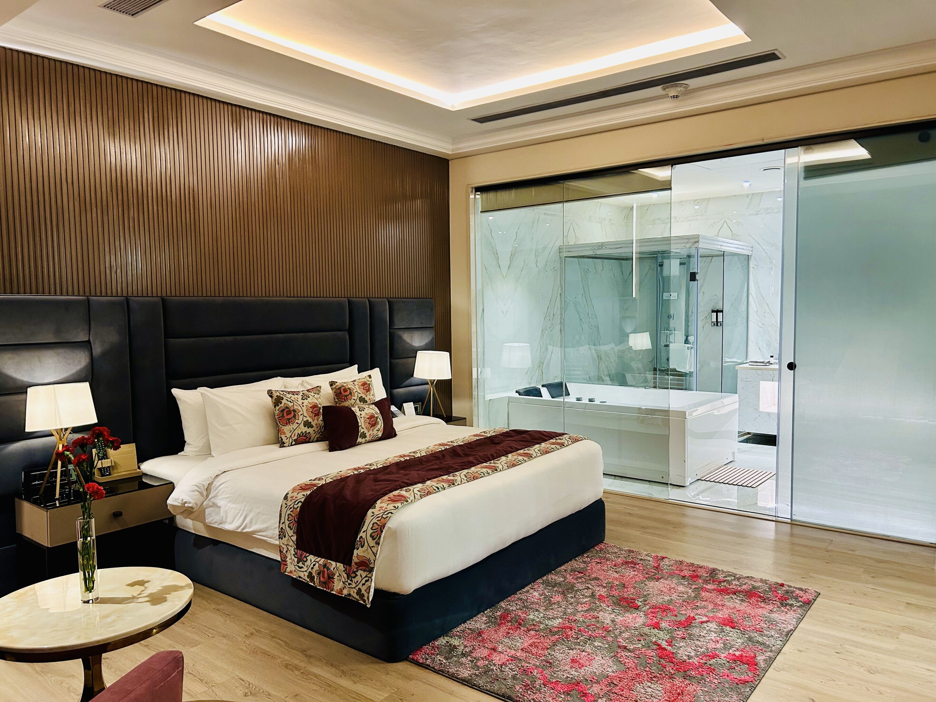 Suite, 1 King Bed | Minibar, in-room safe, desk, laptop workspace