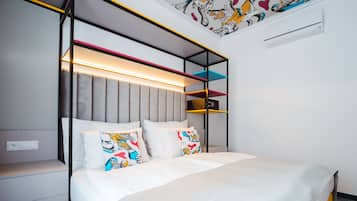 Family Apartment | 2 bedrooms, in-room safe, blackout curtains, soundproofing