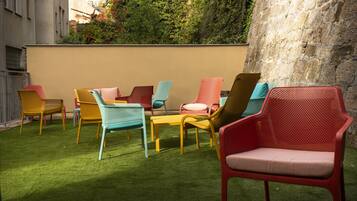 Familielejlighed | Terrasse/gårdhave