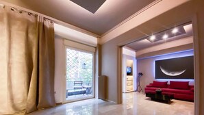 Apartamento, várias camas | Parte interna