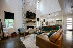 تلفزيون، مدفأة