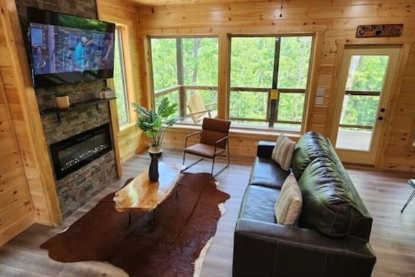 Smart-TV, Kamin, Videospielkonsole, Stereoanlage