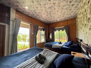 1 chambre, literie hypoallergénique, décoration personnalisée