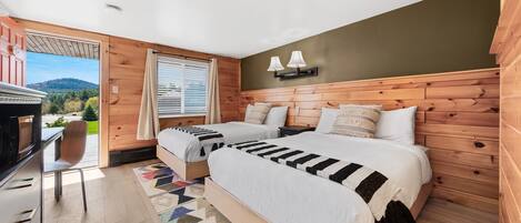 1 habitación y ropa de cama