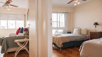 3 habitaciones, tabla de planchar con plancha y wifi gratis