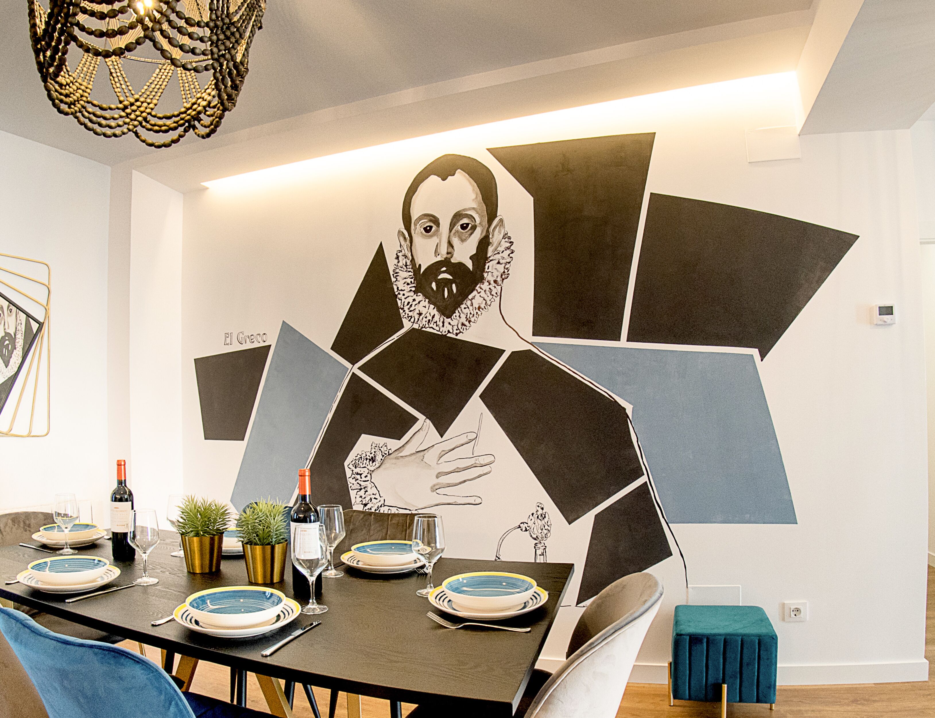 Deluxe appartement | Individueel gedecoreerd, een strijkplank/strijkijzer, gratis wifi