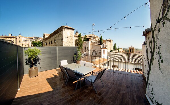 Deluxe Apartment | Terrace/patio - GRECO CERVANTES 5 COLLECTION (Toledo)