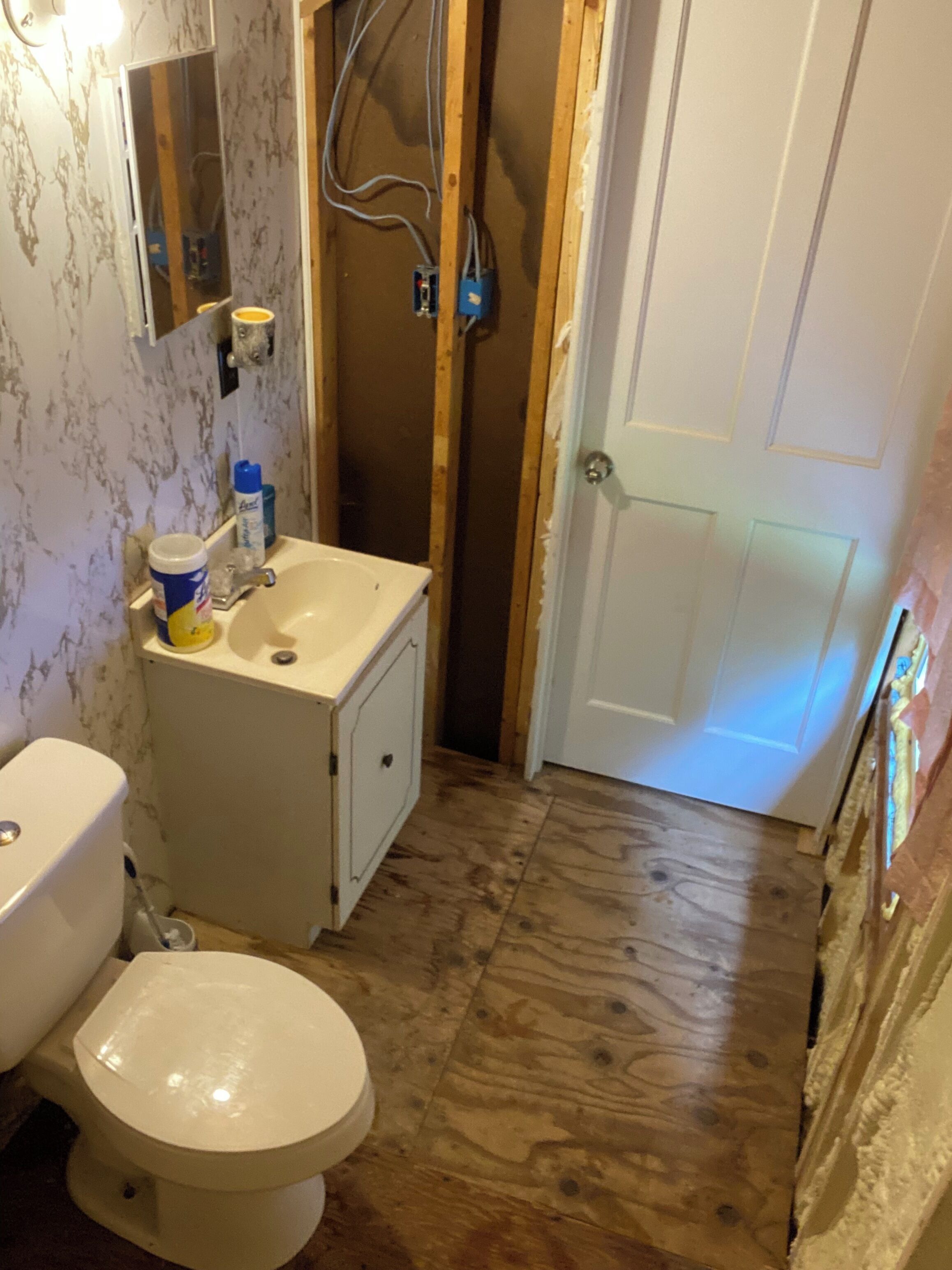 Soap, toilet paper