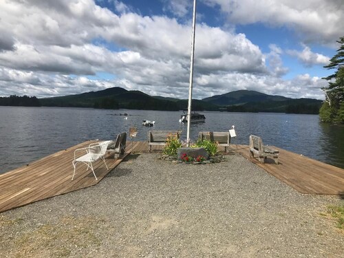 Lake Lodge with access to ATV trails and beach on Moosehead Lake.