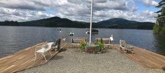 Lake Lodge with access to ATV trails and beach on Moosehead Lake.