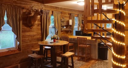 Secluded cabin in the woods-UTV, hunting, fishing, pet friendly