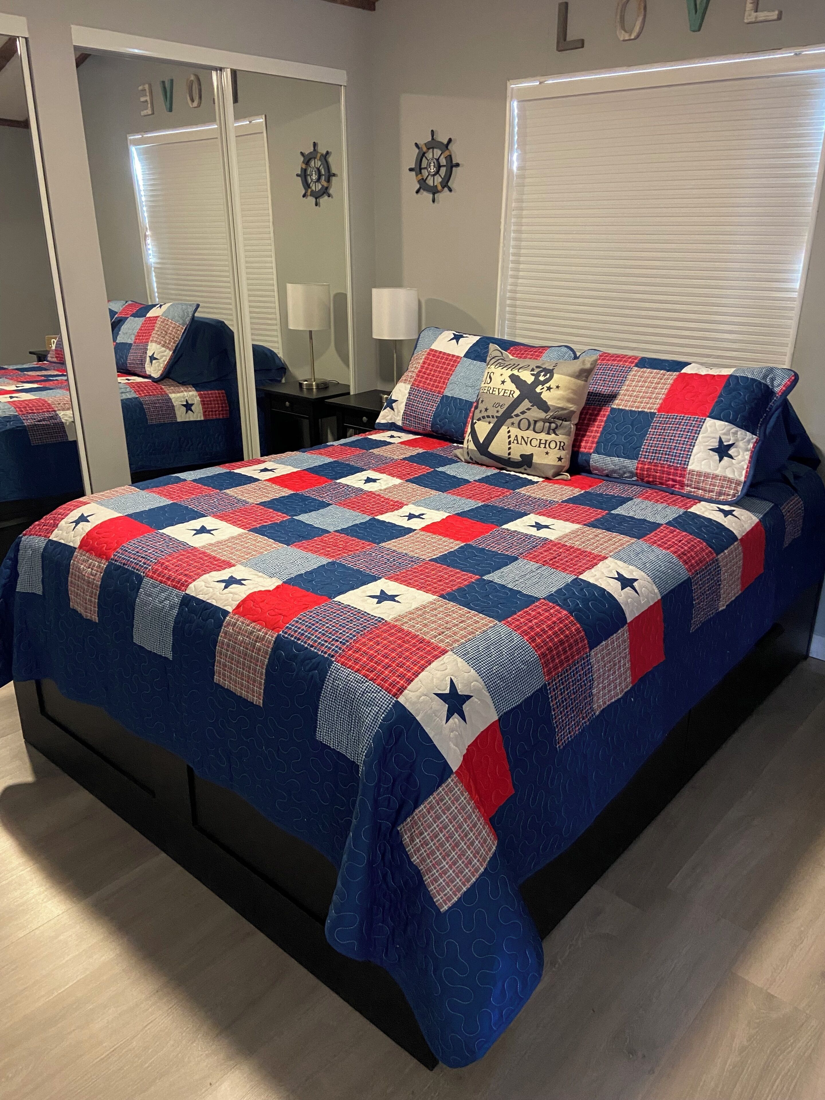 2 quartos, Wi-Fi de cortesia, roupa de cama