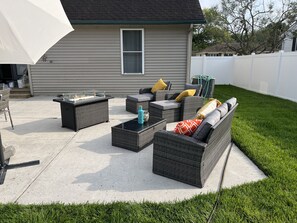 Terrace/patio - Relaxing Secluded Getaway featuring a backyard Oasis (Lower Township)