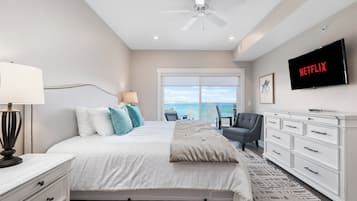 Individually decorated, individually furnished, iron/ironing board