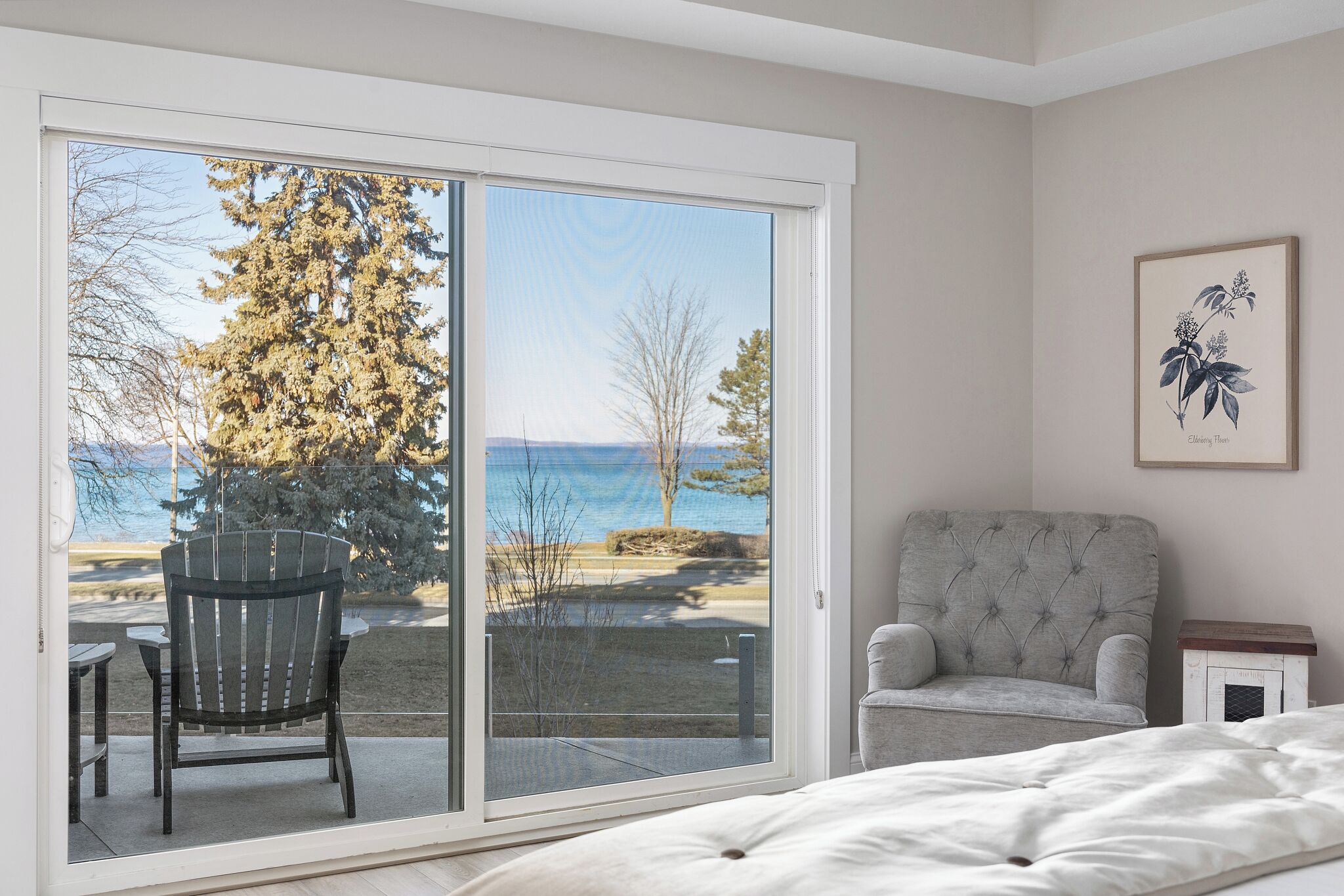 Individually decorated, individually furnished, iron/ironing board