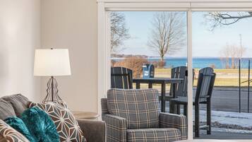 Individually decorated, individually furnished, iron/ironing board