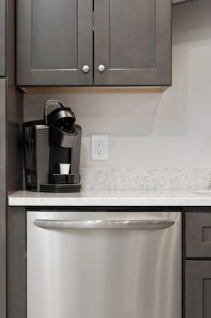 Individually decorated, individually furnished, iron/ironing board