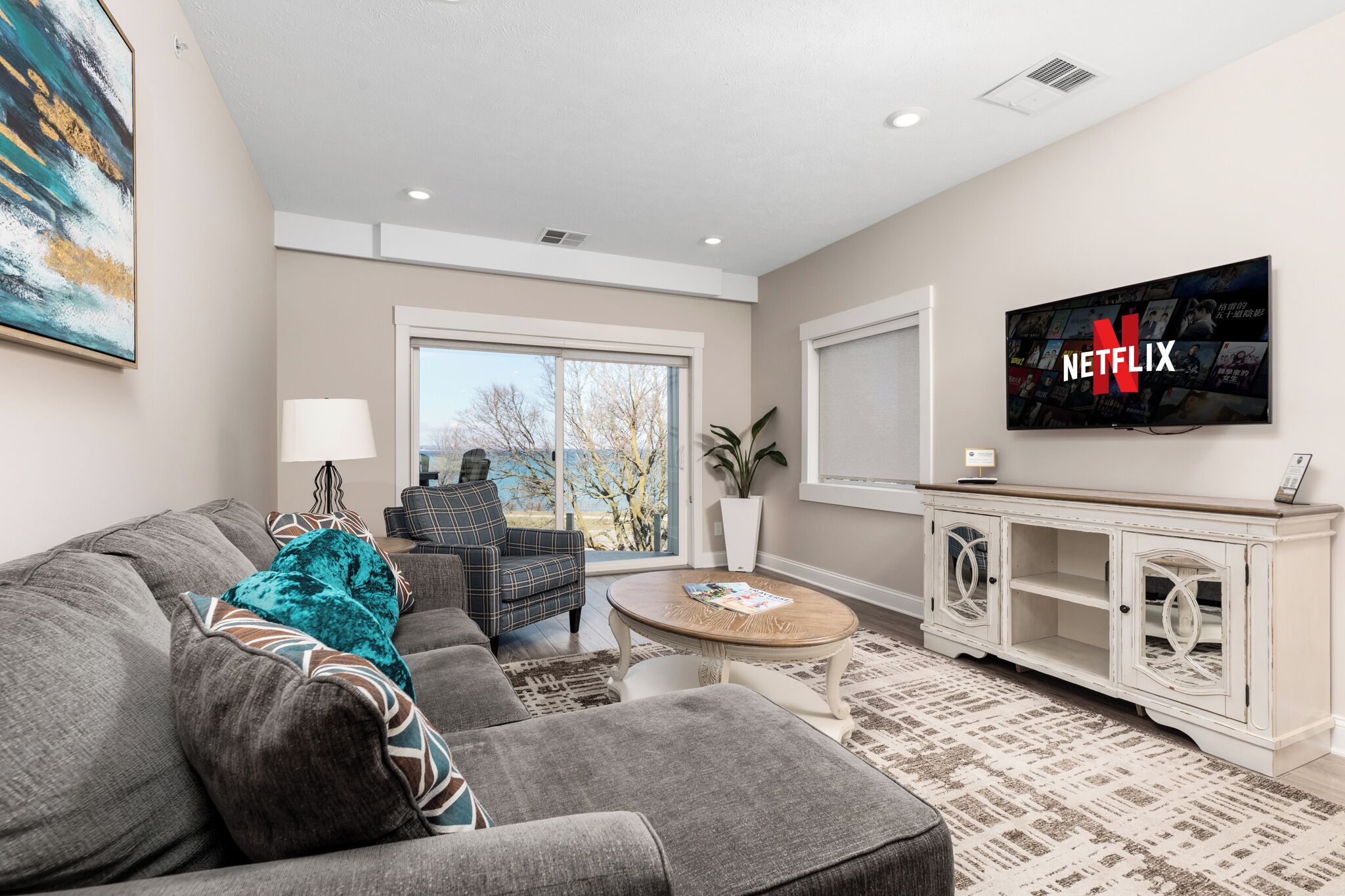 32-Zoll-Smart-TV mit Digitalempfang, Streaming-Dienste