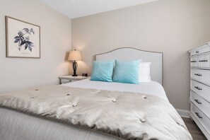 Individually decorated, individually furnished, iron/ironing board