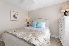 Individually decorated, individually furnished, iron/ironing board