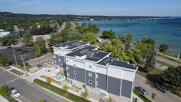 منظر من الجو على ارتفاع عالٍ