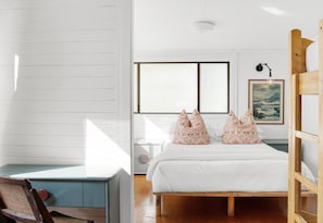 2 bedrooms, bed sheets - Anchored at Minnie - A Seaside Holiday Apartment (Minnie Water)