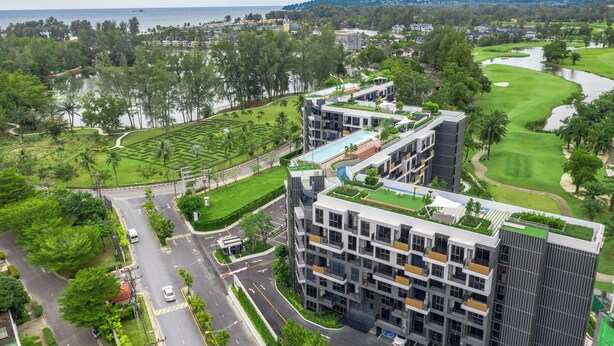 Front of property - Laguna Skypark 1219 (Choeng Thale)