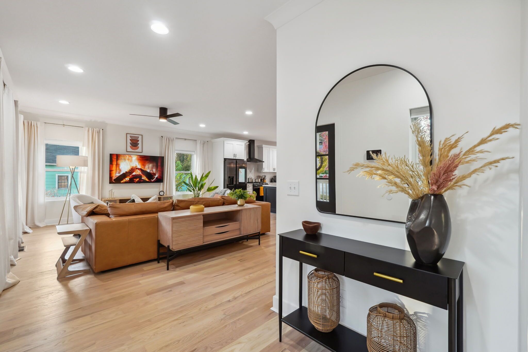 Smart TV, foosball, offices